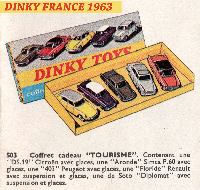 <a href='../files/catalogue/Dinky France/503/1963503.jpg' target='dimg'>Dinky France 1963 503  Coffret Cadeau Tourisme</a>